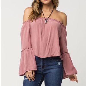 PacSun off the shoulder shirt
